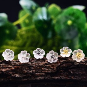 Original-design-Silver-Flower-Stud-earring-crystal (10)